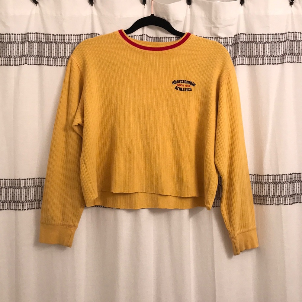 abercrombie crop shirt!!